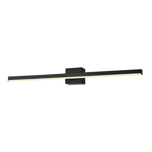 Lineari 1 Light 24 inch Matte Black Bath Vanity Light Wall Light