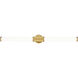 Solange LED 40.5 inch Modern Gold Bath Vanity Wall Light