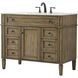 Park Avenue 42 X 22 X 35 inch Driftwood Vanity Sink Set