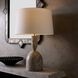 Brighton 29 inch 150 watt Slate Blue and Antique Brass Table Lamp Portable Light