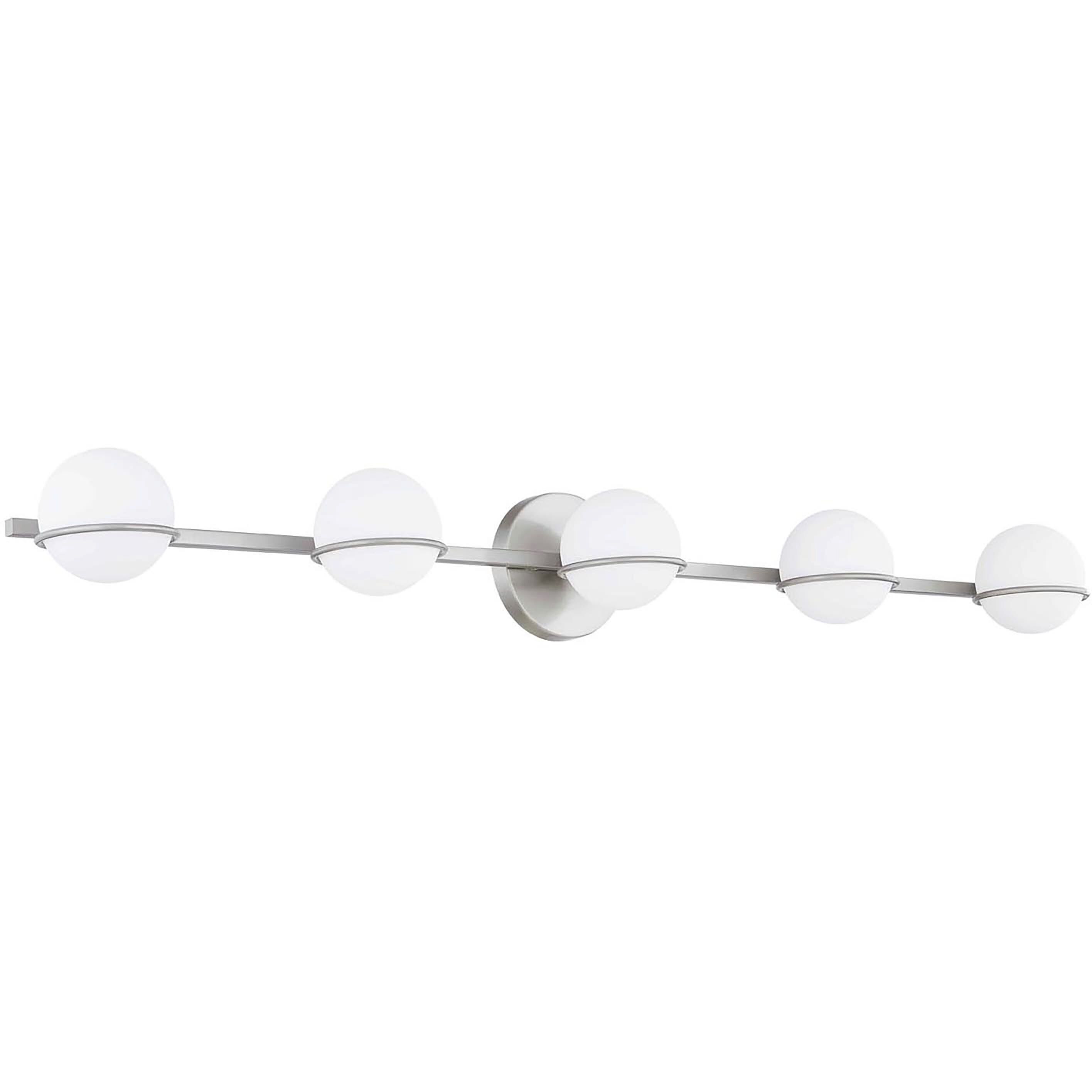 Fusion LED 41 inch Brushed Nickel Bath Bar Wall Light