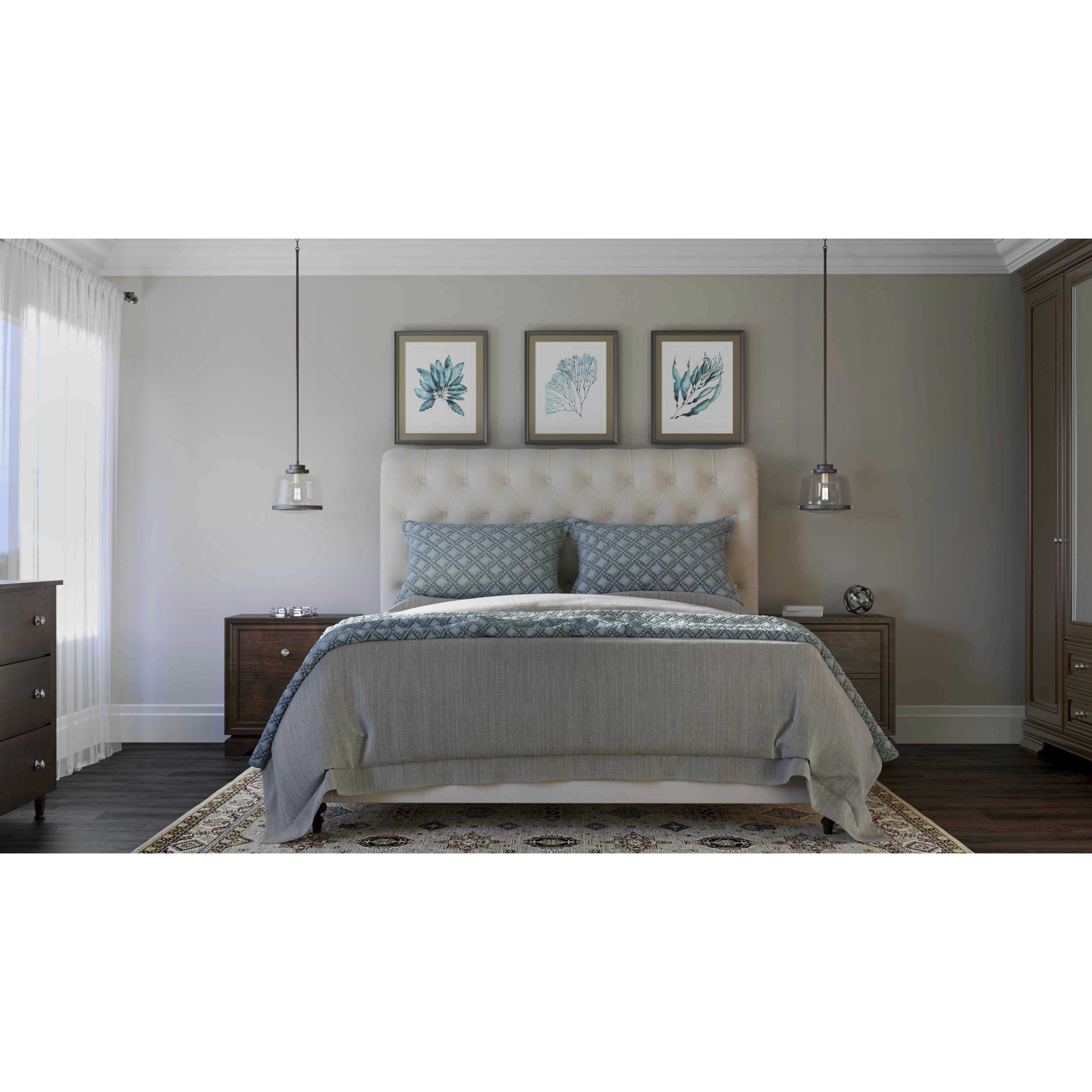 Judson 1 Light Antique Bronze Pendant Ceiling Light