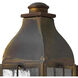 Heritage Bingham LED 13 inch Sienna Outdoor Wall Mount Lantern, Small