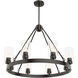 Hartland 8 Light 32 inch Noble Bronze Chandelier Ceiling Light