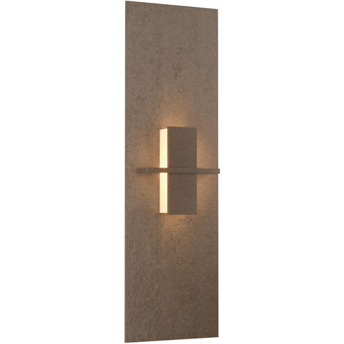 Aperture 1 Light 6.5 inch Ink ADA Vertical Sconce Wall Light in White Art