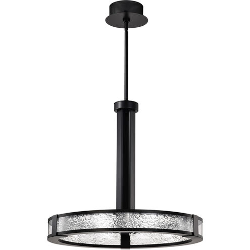 Darrow LED 24 inch Matte Black Pendant Ceiling Light
