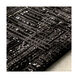 Amadeo 94 X 28 inch Black/Light Gray/White/Medium Gray Rugs, Polypropylene and Polyester