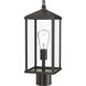 Cantley 1 Light 18.25 inch Antique Bronze Outdoor Post Mount Lantern Light