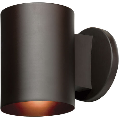 Poseidon 1 Light 6 inch Bronze Outdoor Wall