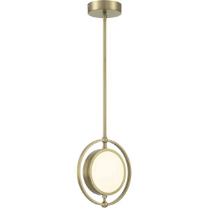 Spectr LED 10 inch Soft Brass Pendant Ceiling Light