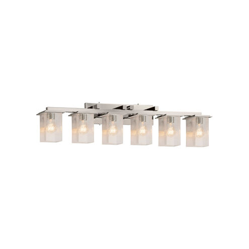 Fusion 45.25 inch Brushed Nickel Bath Bar Wall Light