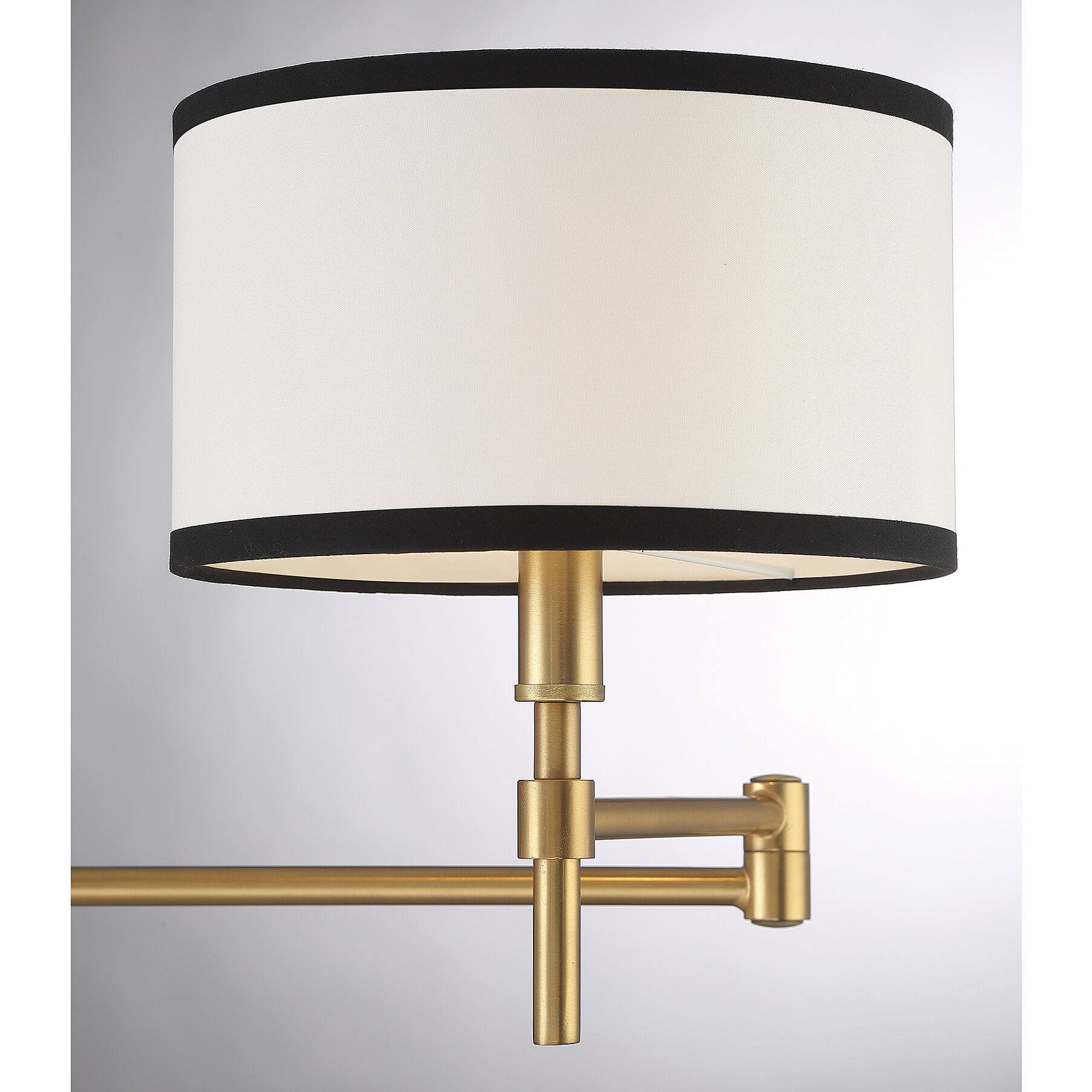 Modern 1 Light 8 inch Natural Brass Wall Sconce Wall Light
