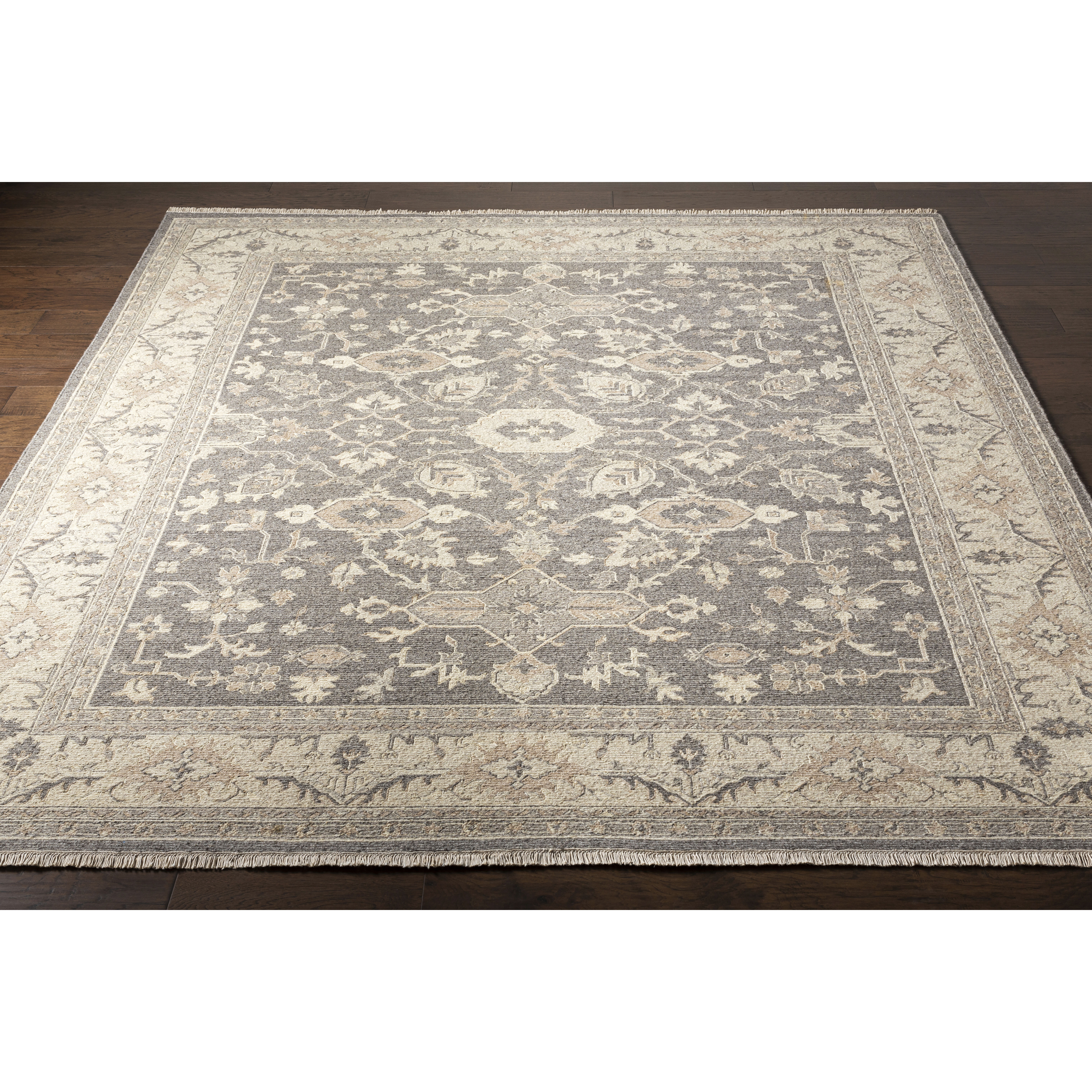 Soumek 120 X 30 inch Medium Gray Rug in 2.5 X 10, Runner