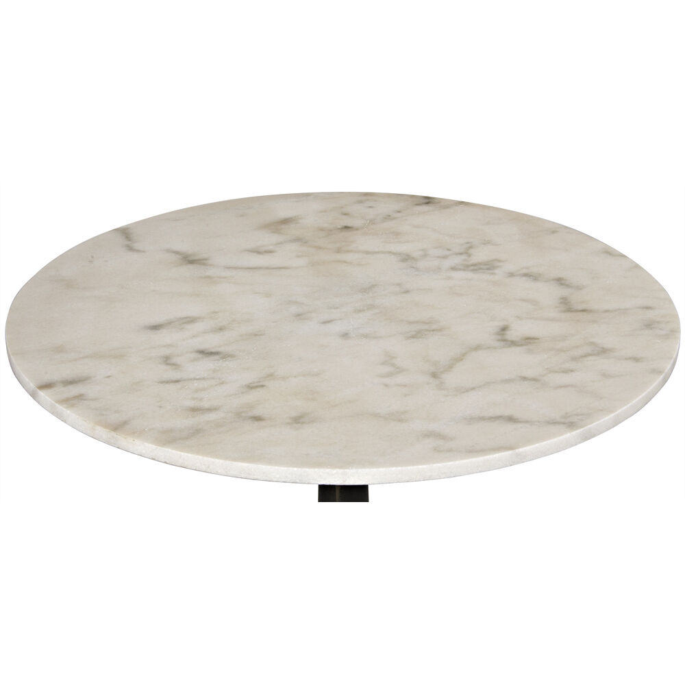 Cobus 30 X 30 inch Matte Black Side Table