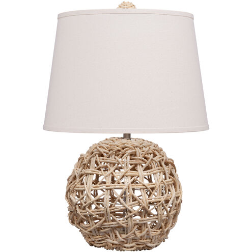 Maui 24.5 inch 60 watt Natural Table Lamp Portable Light