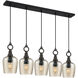 Kendrick 5 Light 43 inch Western Bronze Island Chandelier Ceiling Light 