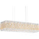 Sarella 13 Light 36.5 inch Heirloom Gold Linear Pendant Ceiling Light in Heritage