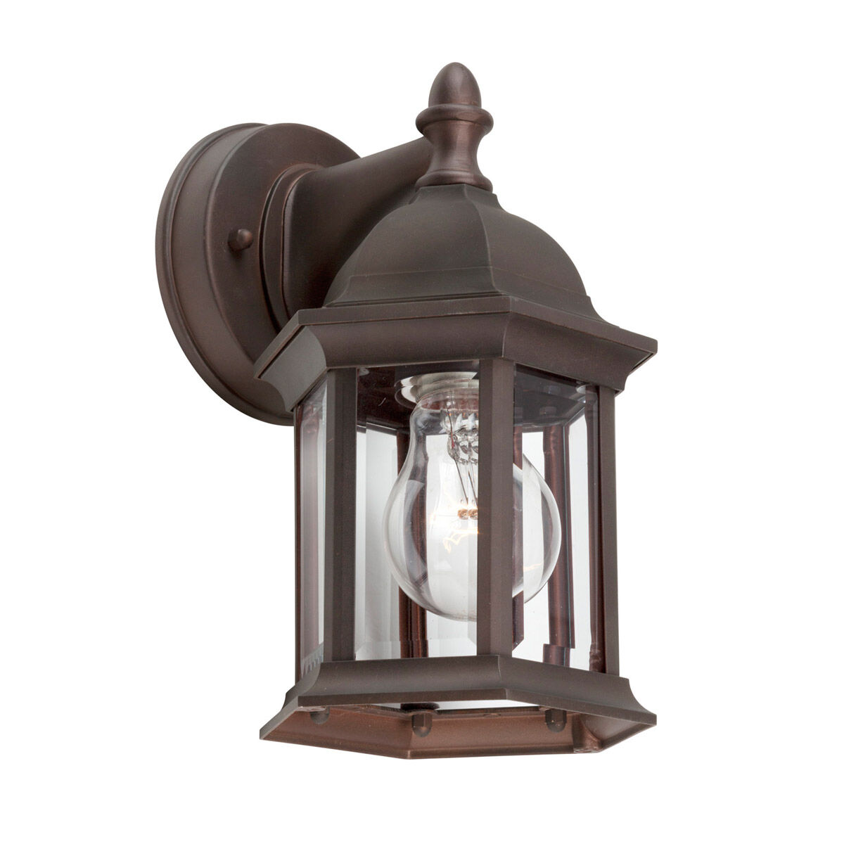 Signature 1 Light 10 inch Antique Bronze Outdoor Wall Light