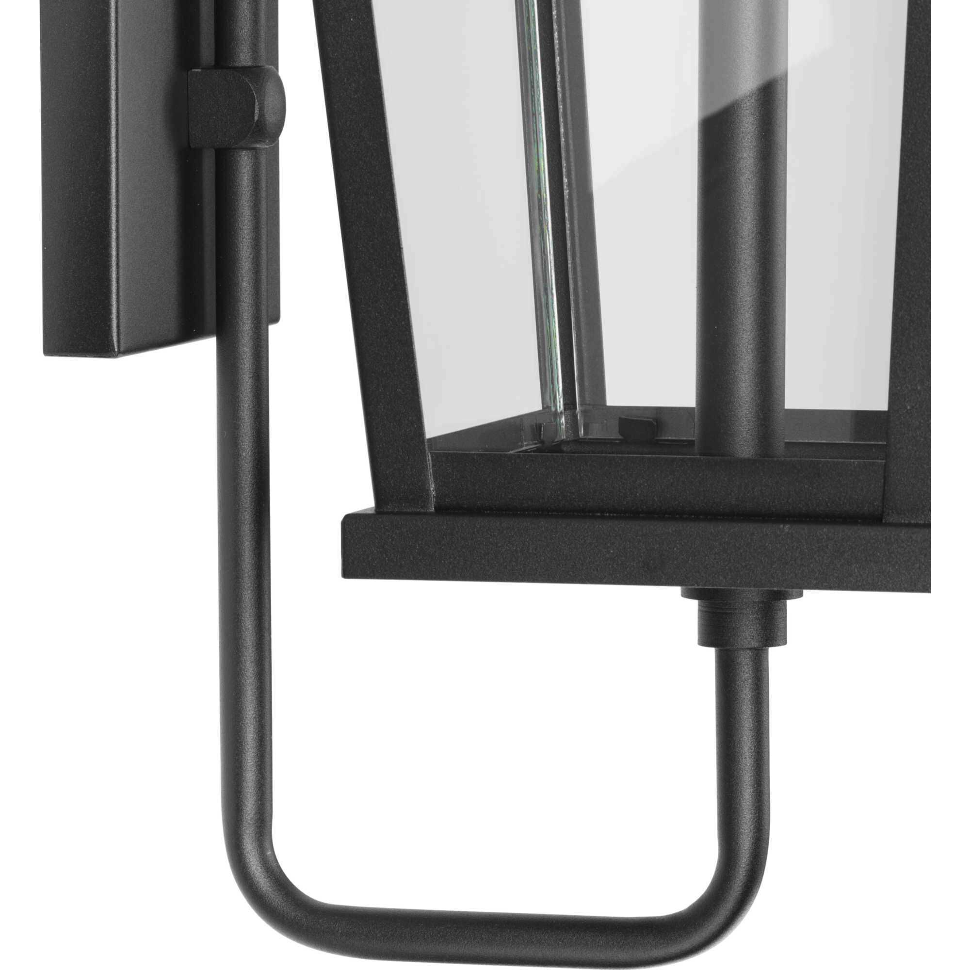 Richmond Hill 1 Light 29 inch Textured Black Outdoor Wall Lantern, Design Series