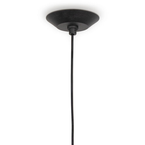 Viggo 1 Light 24 inch Black Pendant Ceiling Light, Large