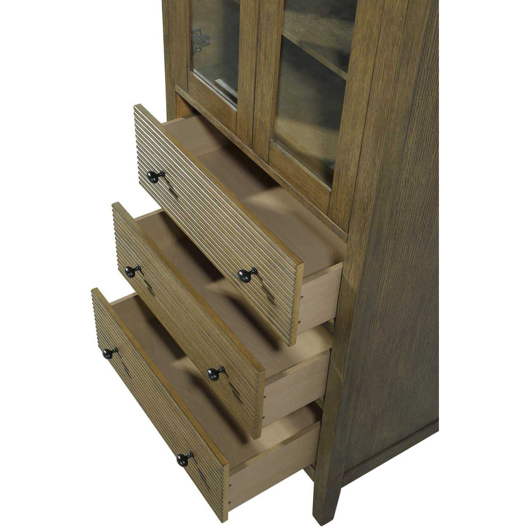 Blakely Hazel Oak Bathroom Storage Cabinet