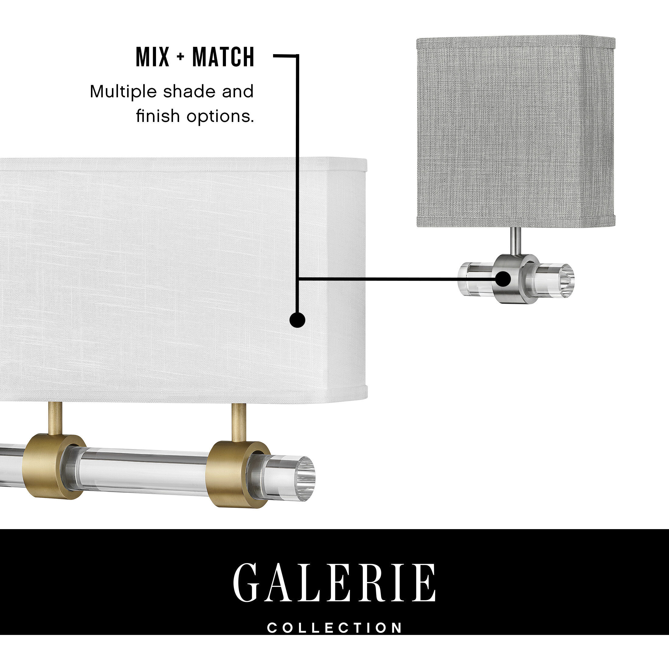 Galerie Luster LED 15 inch Heritage Brass ADA Indoor Wall Sconce Wall Light