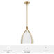 Arcelia 1 Light 12 inch Alturas Gold Pendant Ceiling Light, Medium