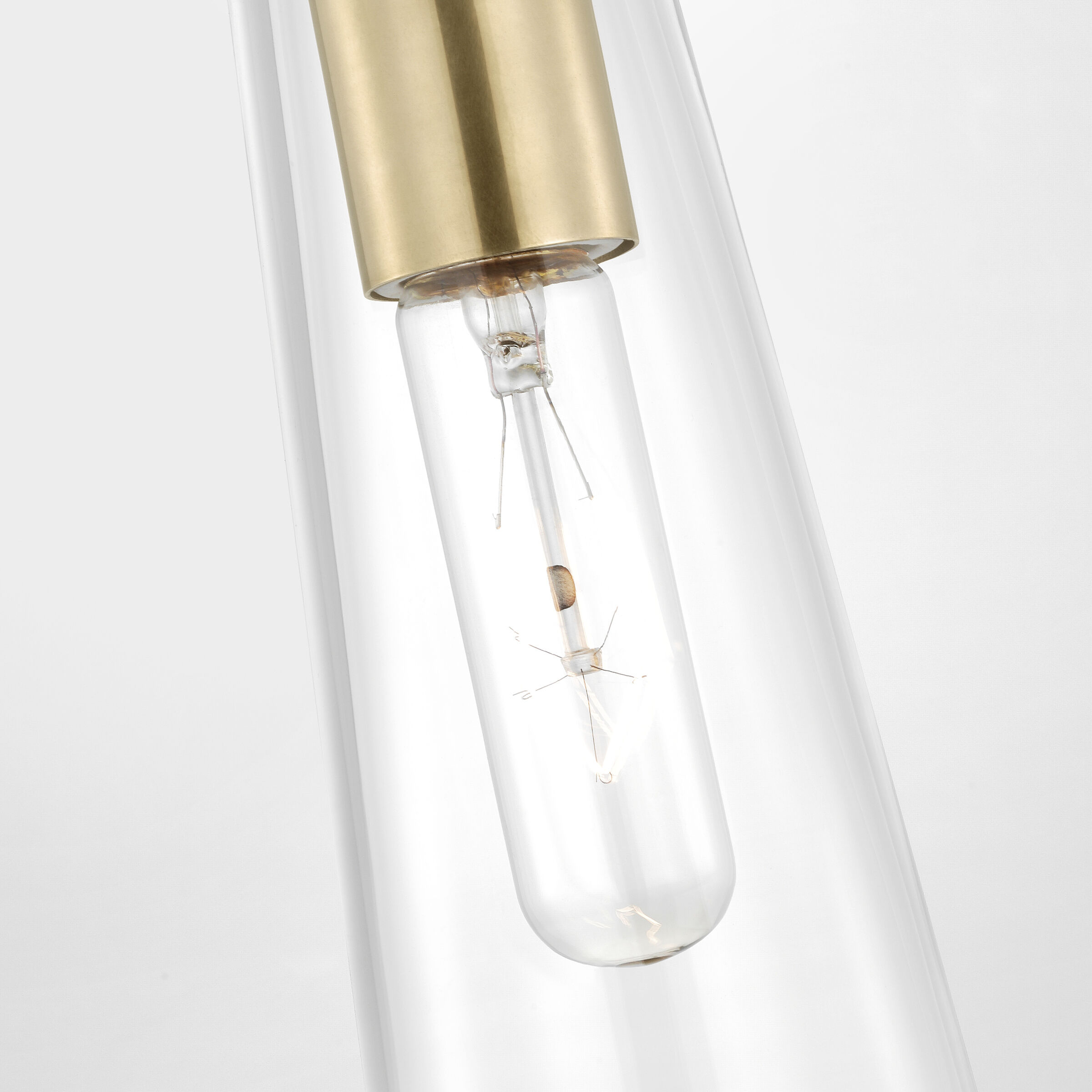 Ray Booth Osvaldo LED 4.25 inch Antique-Burnished Brass Single Pendant Ceiling Light