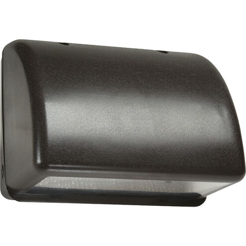 Wall Pack 1 Light 9 inch Antique Bronze Outdoor Wall