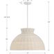 Reese 4 Light 22 inch Matte White Chandelier Ceiling Light