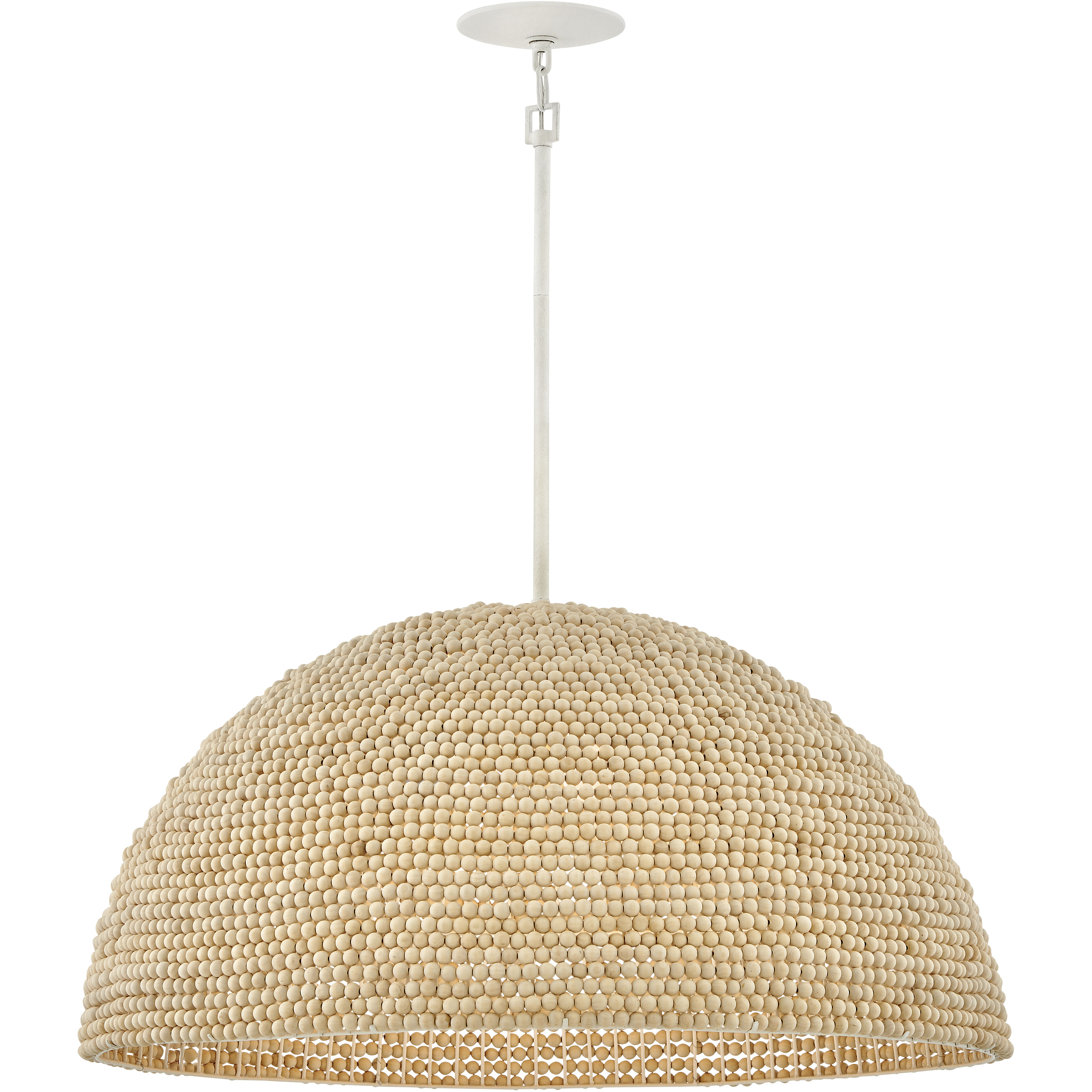 Dalia 3 Light 35 inch Textured Plaster Chandelier Ceiling Light, Drum