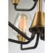 Goblet 9 Light 27 inch Bronze/Antique Brass Multi-Tier Chandelier Ceiling Light in Bronze and Antique Brass