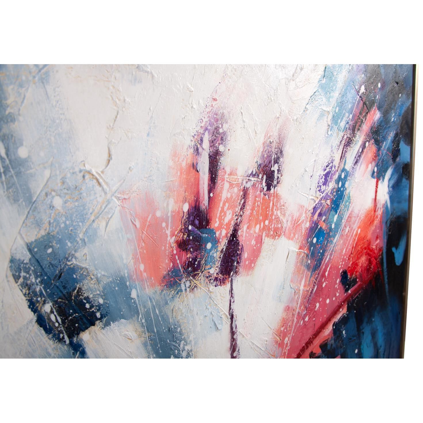 A' La Mode 74 X 41.5 inch Hand Painted Canvas