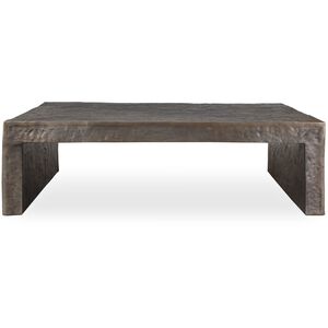 Obra 48 X 14 inch Dark Bronze Outdoor Coffee Table