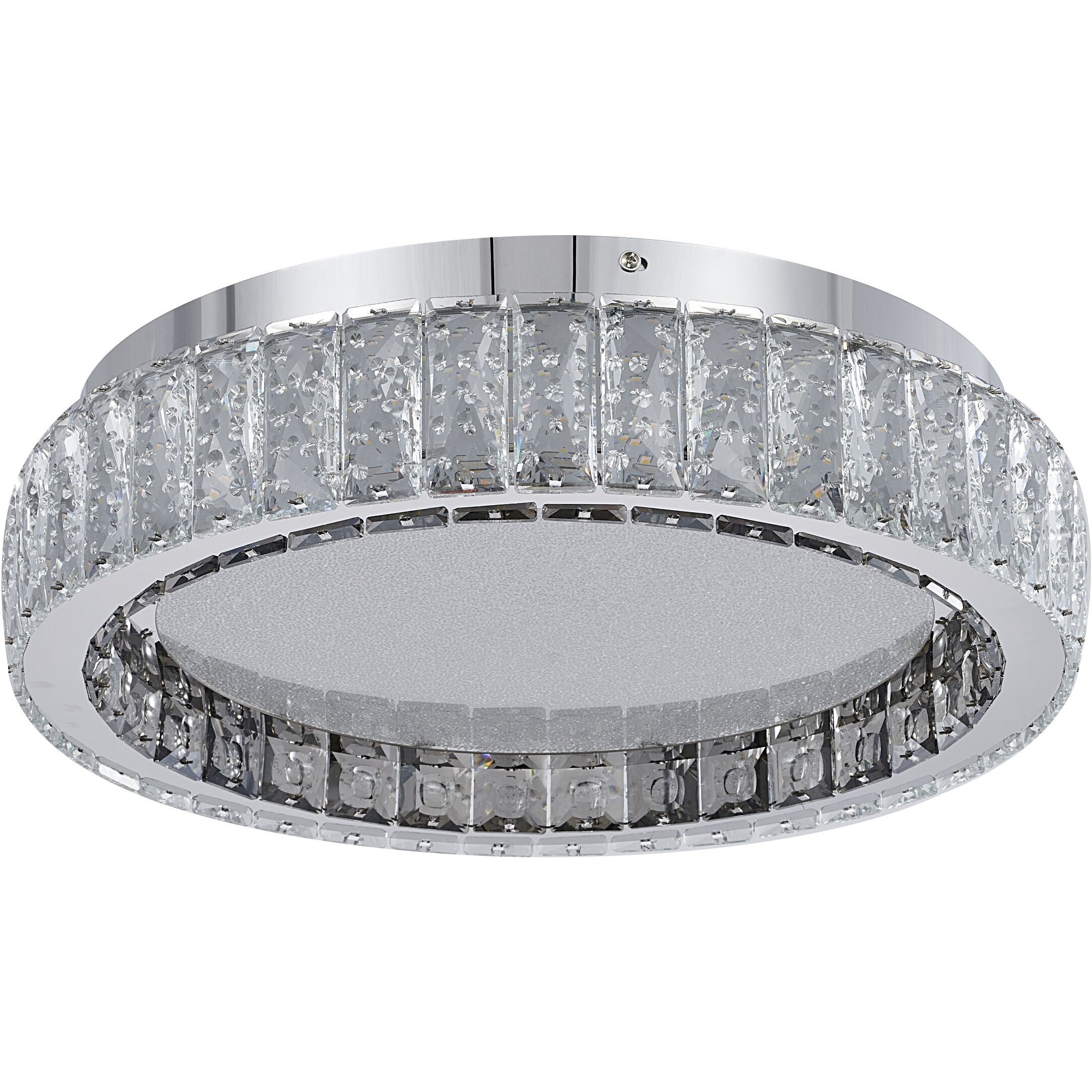 Canada LED 16 inch Chrome Flush Mount Ceiling Light