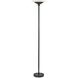 Solar 71 inch 24.00 watt Black Torchiere Portable Light