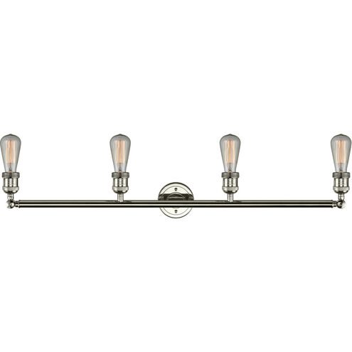 Franklin Restoration Bare Bulb LED 42 inch Polished Nickel Bath Vanity Light Wall Light