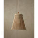 Parnell 1 Light 27.75 inch Beige Pendant Ceiling Light, Large
