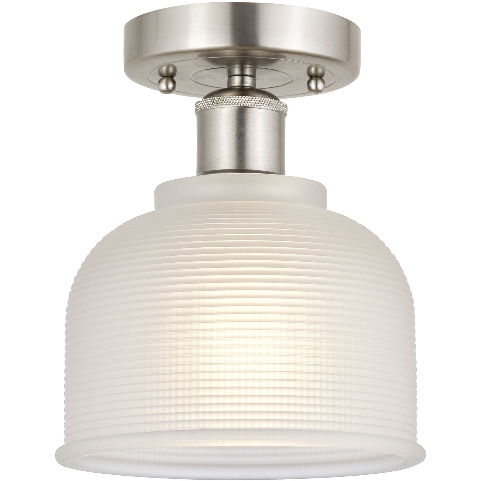 Dayton 1 Light 5.50 inch Semi-Flush Mount