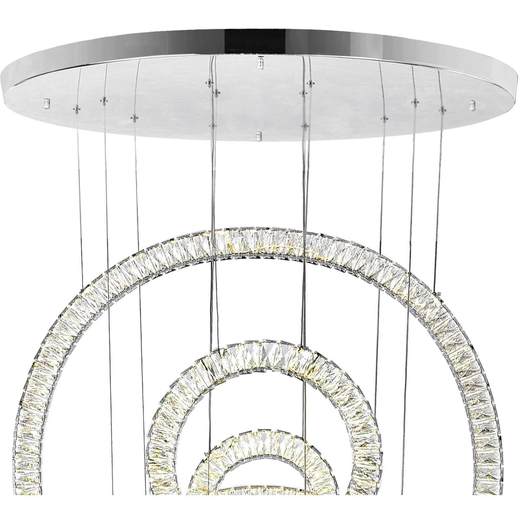 Celina LED 5 inch Chrome Down Chandelier Ceiling Light