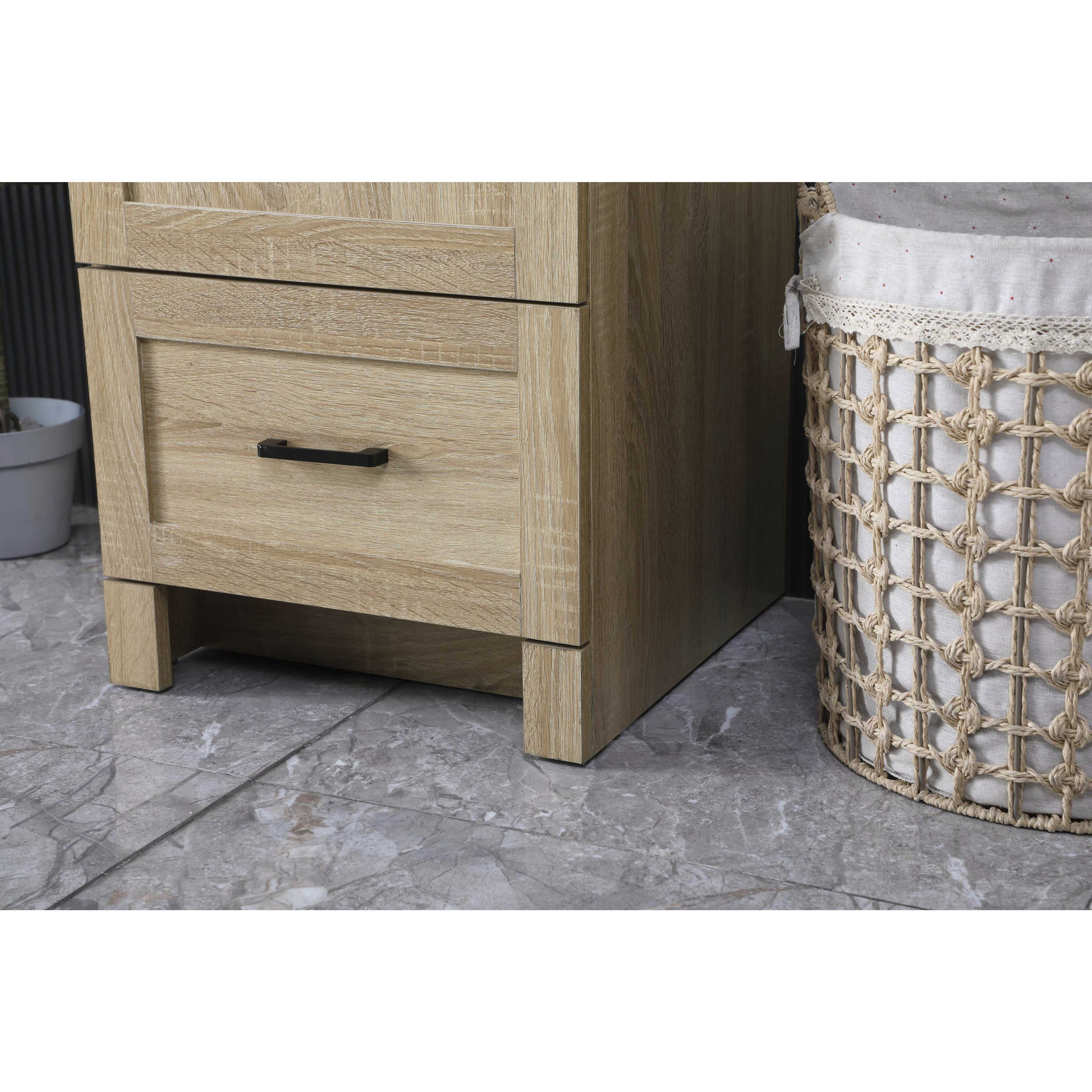 Soma 18 X 34 inch Mango Wood Bathroom Vanity Cabinet