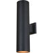 Chiasso LED 20 inch Textured Black Outdoor Wall