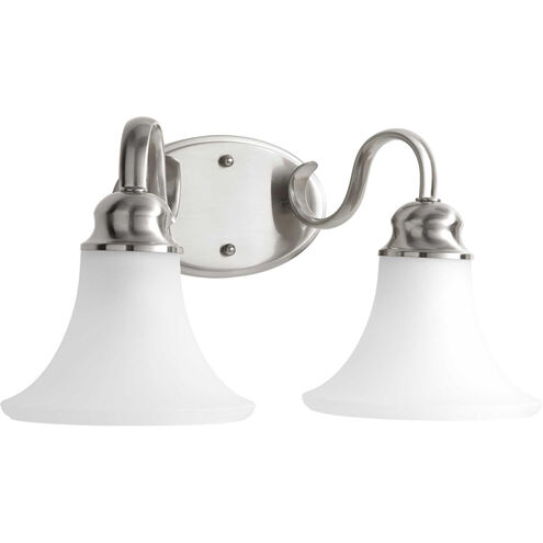 Valerie 2 Light 16.25 inch Brushed Nickel Bath Vanity Wall Light