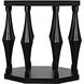 Marceo 26 X 26 inch Hand Rubbed Black Side Table