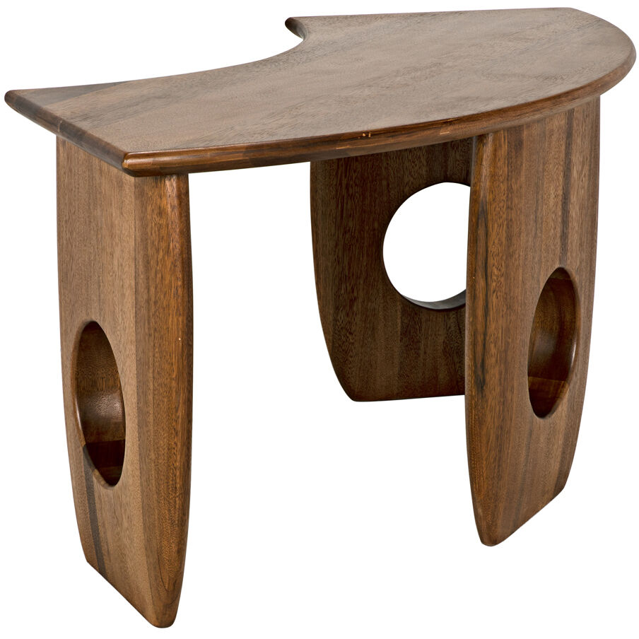 Lobster 71 X 24 inch Dark Walnut Desk