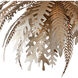 Abyssinia 12 Light 34 inch Contemporary Silver Leaf/Dark Silver Leaf Chandelier Ceiling Light