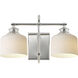 Bisque 2 Light 16.00 inch Wall Sconce
