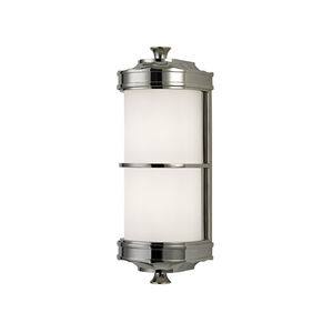 Albany 1 Light 5 inch Polished Nickel Wall Sconce Wall Light