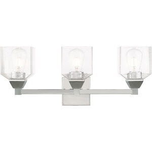 Aragon 3 Light 23 inch Polished Chrome Bath Vanity Wall Light