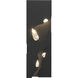 Trove LED 6.5 inch Black Sconce Wall Light